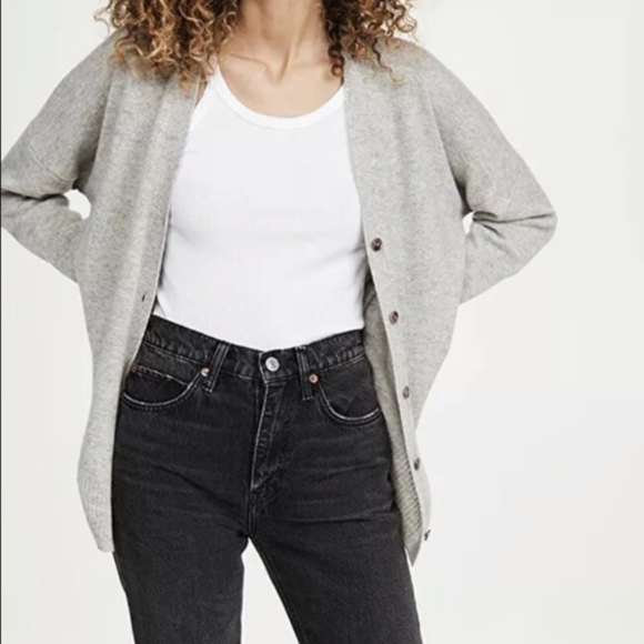 Reformation Oversized Recycled Cashmere Cardigan Sweater Women's Small - Picture 1 of 11